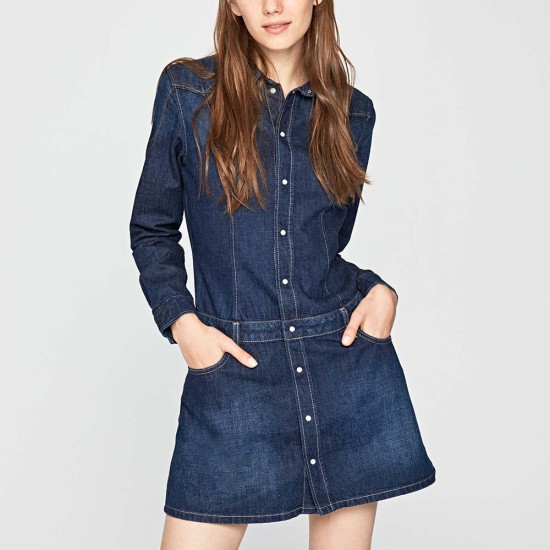 Pepe Jeans Γυναικείο denim φόρεμα